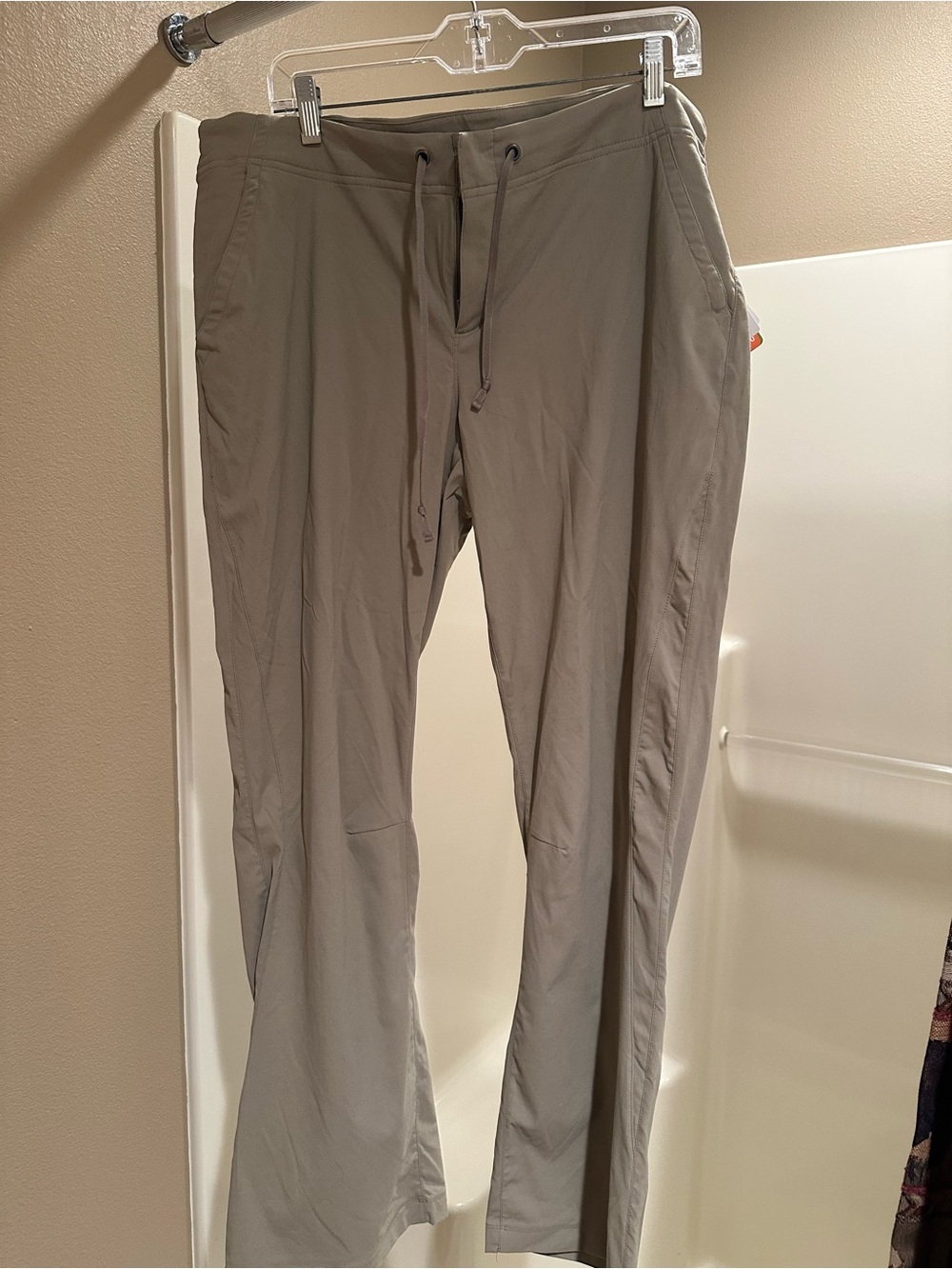 Women's Columbia Anytime Outdoor bootcut Pants in Light Taupe